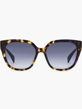 rag & bone Gradient Square Sunglasses in Yellow Havana/Blue/Grey Shaded NWT